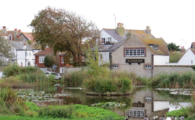 Plough Inn pub in Rottingdean